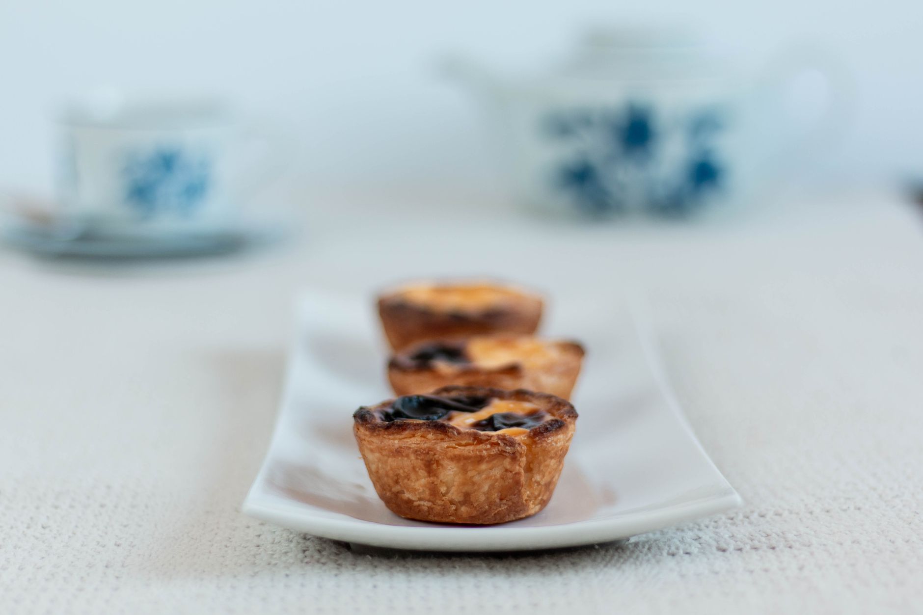 Pastéis de nata quentes