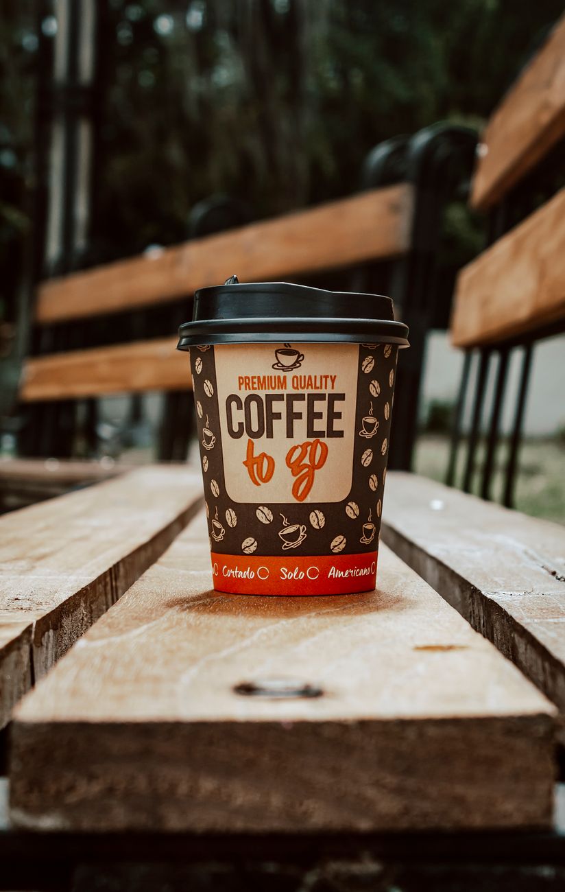 Café to-go para viagem